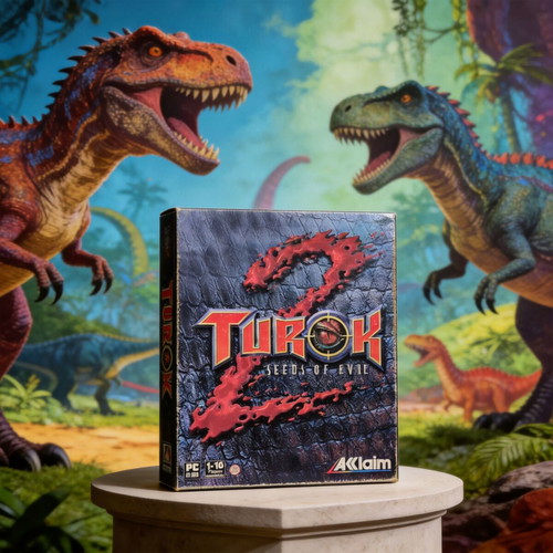 Turok 2: Seeds of Evil PC game used, Big Box edition