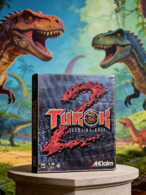 Turok 2: Seeds of Evil PC παιχνίδι μεταχειρισμένο, έκδοση Big Box