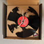 DOC vinyl wall clock new, earth theme