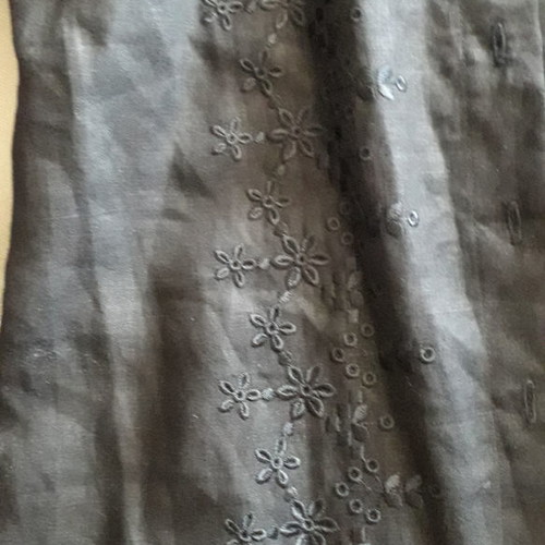 Branded small coat with guipure, very good condition