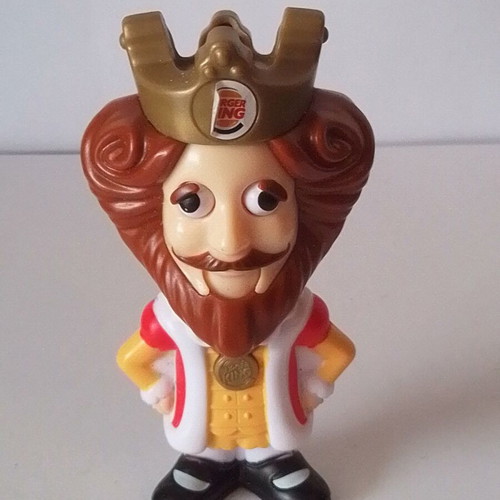 Feisty Pets "The King" (Burger King) figure used