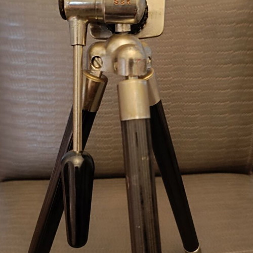 S & K vintage tripod used with case