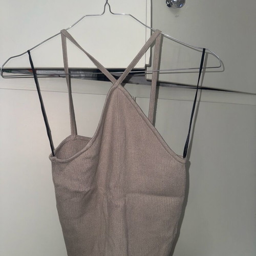Blouse new beige size S from H&M