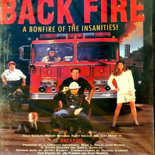 Back Fire DVD καινούργιο, κωμωδία με Robert Mitchum και Telly Savalas