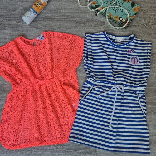 Girls' Primark Tunic and Rebels Dress 110 cm like new, colorful