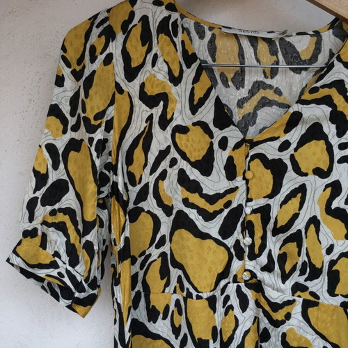 Gestuz animal print summer dress XS/S like new