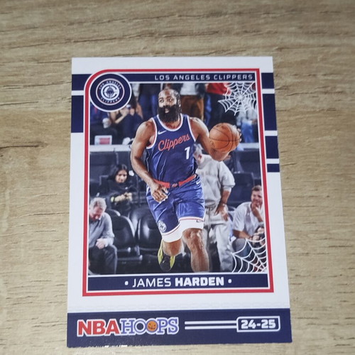 James Harden 2024-25 Hoops Haunted Hoops Sticker like new, Los Angeles Clippers