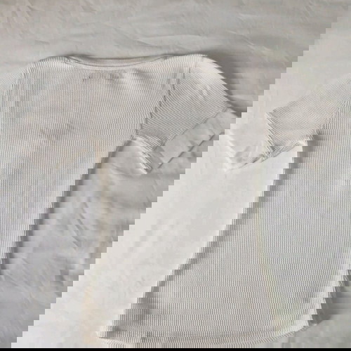 Блуза Abercrombie & Fitch бяла с копчета XS като нова