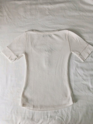 Блуза Abercrombie & Fitch бяла с копчета XS като нова