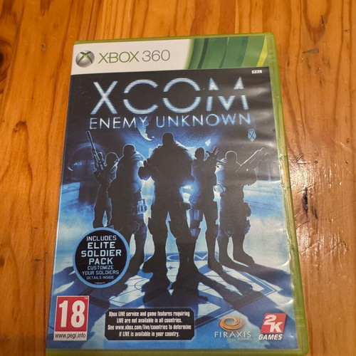 Xcom Enemy Unknown Xbox 360 game like new