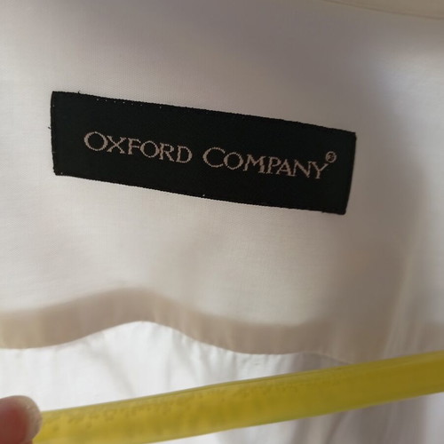 Oxford Company white dress shirt XL used