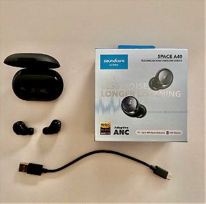 Soundcore by Anker Space A40 In-ear Bluetooth Handsfree Ακουστικά