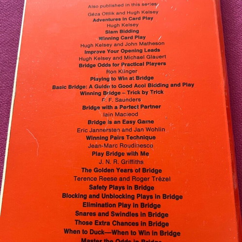 Bridge Without Error book used, Greek language