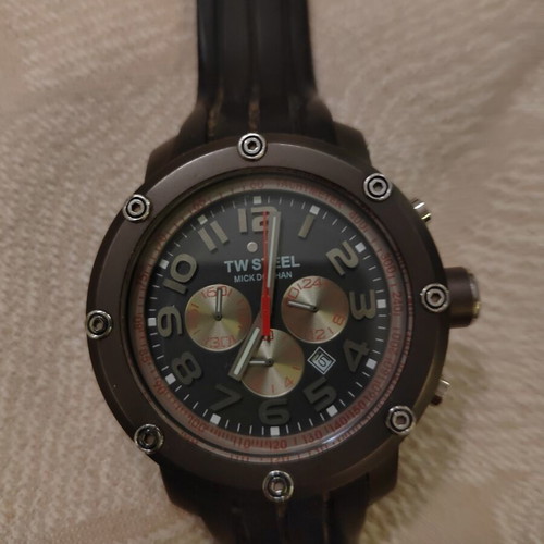 TW Steel Mick Doohan Tech Special Edition TW613 men's watch used, 48mm