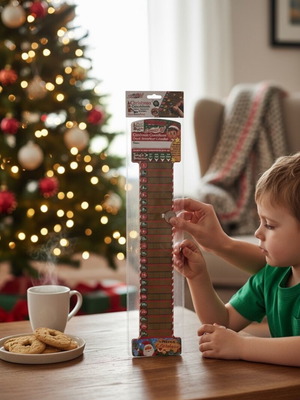 Scratch-Off Christmas Countdown Good Behavior Calendar καινούργιο
