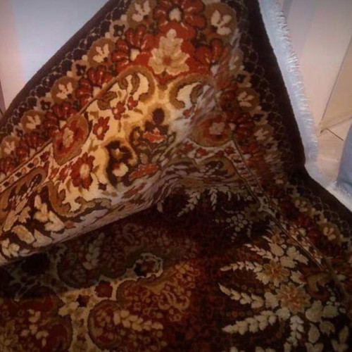 Wool rug used Biokarpet 304x250 cm