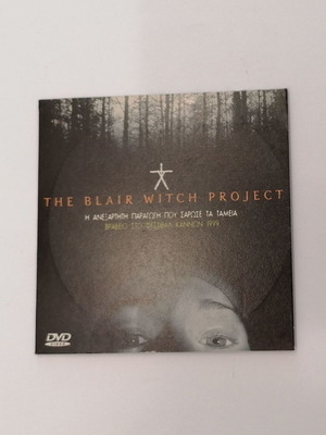 The Blair Witch Project DVD with subtitles, horror adventure documentary