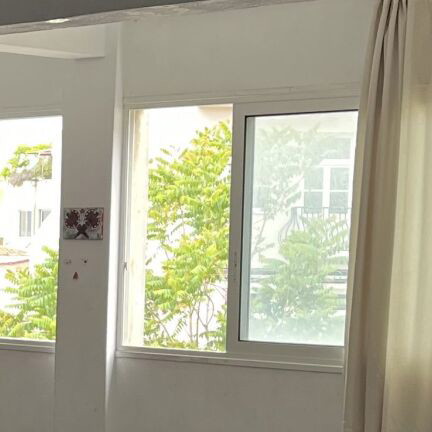Aluminum window used, double glass, 1.2m x 1.5m, set of 10