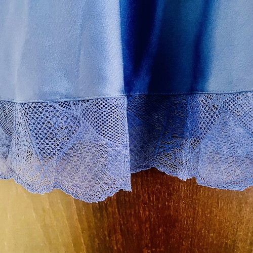 Molly Bracken Ladies Woven Camisole new, cobalt blue, size large