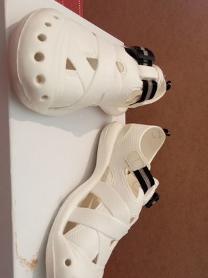 Summer shoes white like new, size 41, very comfortable and soft