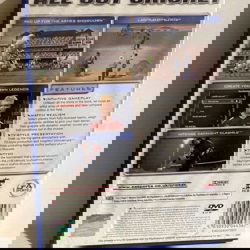 EA Sports Cricket 2005 - PlayStation 2 (PS2) - Έκδοση PAL