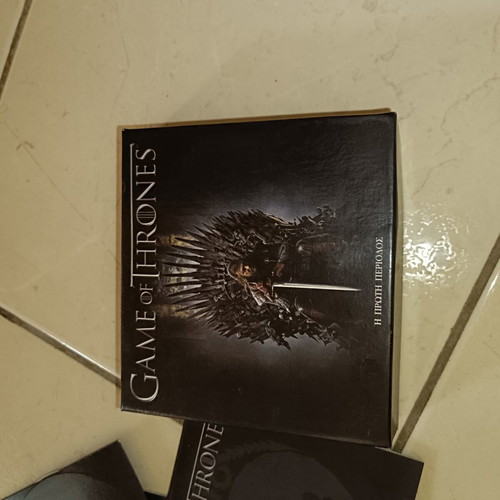 Game of Thrones DVD box set episodes 1-10 with Greek subtitles