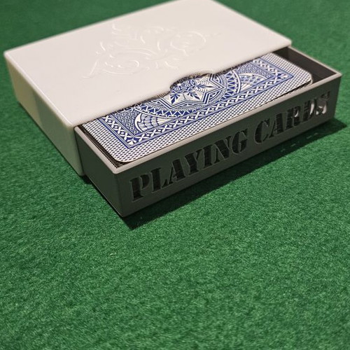 Playing card drawer case new