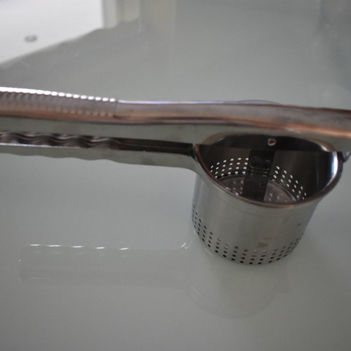 Kitchen tools like new, set No3 with funnel, press, cutter and thermometer