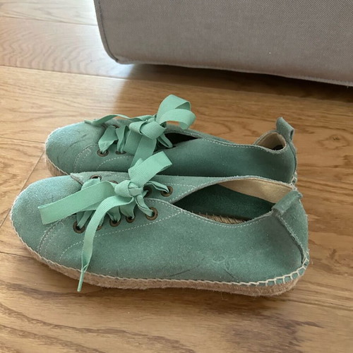 Manebi espadrilles size 38 like new, worn lightly