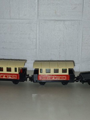 Matchbox τρένο 1978 μεταχειρισμένο, πακέτο όλα μαζί