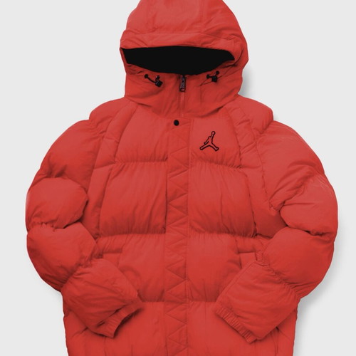 Jordan Essential Puffer Jacket new, red, size L-XL, model DQ7348-612
