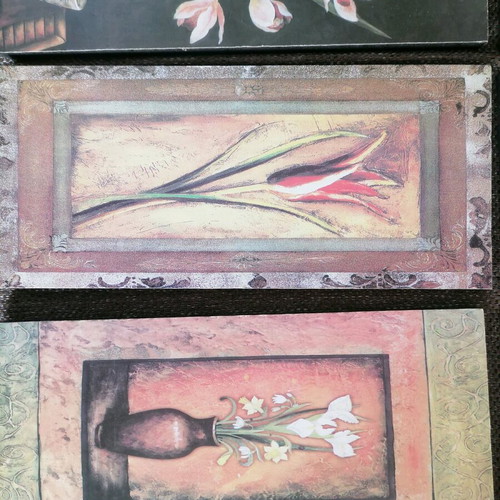 Picture frames used, set of eight 11x25cm