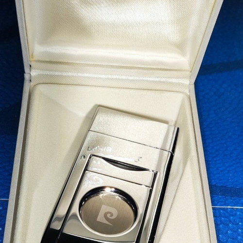Pierre Cardin Lighter with Built-in Cigar Cutter Like New