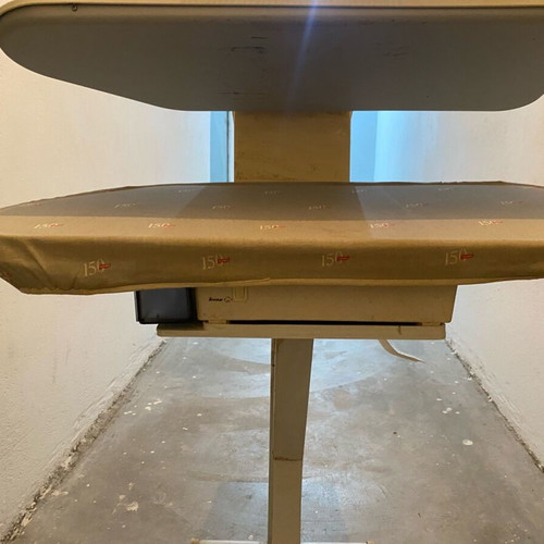 Singer ironing press used