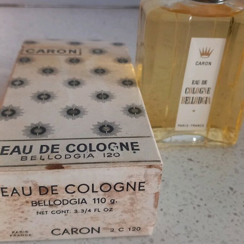 Caron Bellodgia Eau de Toilette 4oz 120cc vintage new