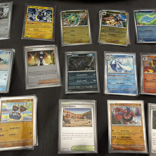Pokémon Pitch Black card collection, 14 cards