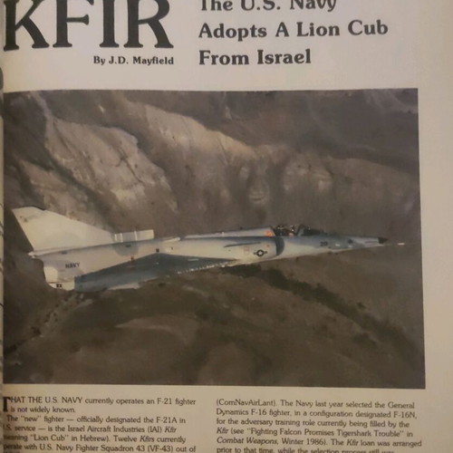 Combat Weapons magazine collectible, summer 1986, like new, English version