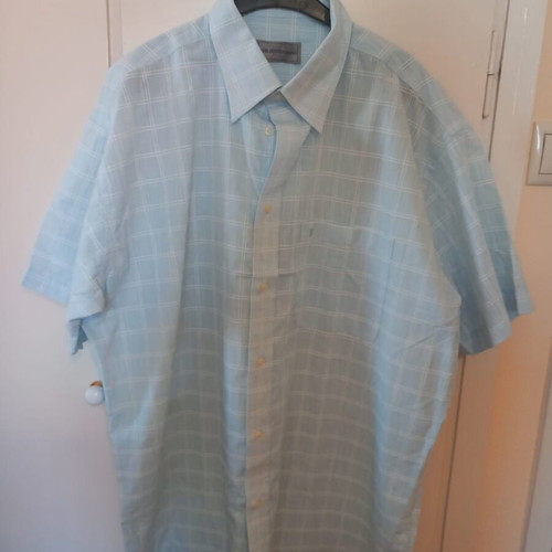The Bostonians shirt new XL blue with white stripes