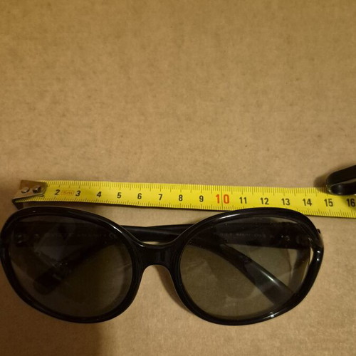 Vogue sunglasses with case, black lenses
