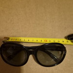 Vogue sunglasses with case, black lenses