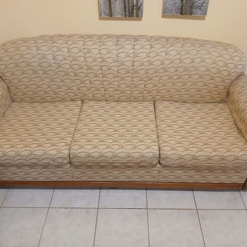 Sofas set with three-seat, two-seat and one-seat pieces