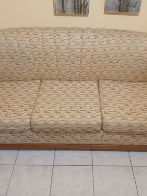 Sofas set with three-seat, two-seat and one-seat pieces