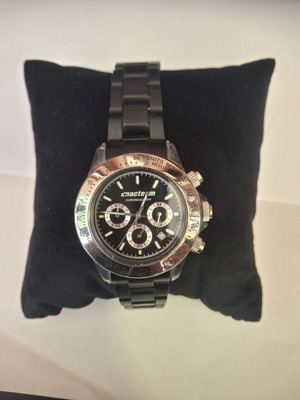 Ρολόι χρονογράφος Altanus macteam σαν καινούργιο, μαύρο