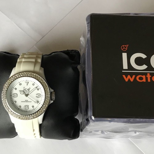 Ice-Watch Stone White Swarovski women's watch new 43mm