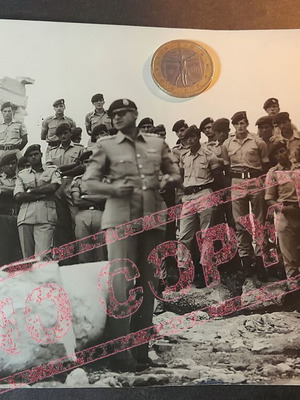 Vintage φωτογραφία 1952 υποψήφιοι αξιωματικοί στην Ακρόπολη σαν καινούργιο