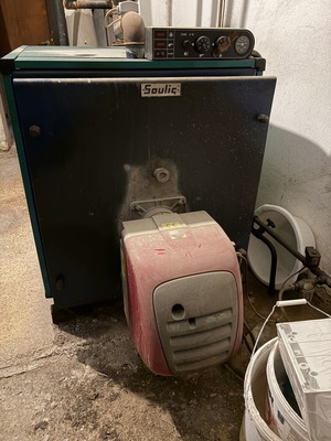 Soulis Oil Boiler 100000 Kcal/h like new, fully functional