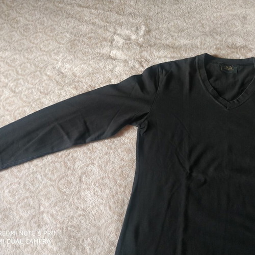 Leo Gutti black blouse size M like new