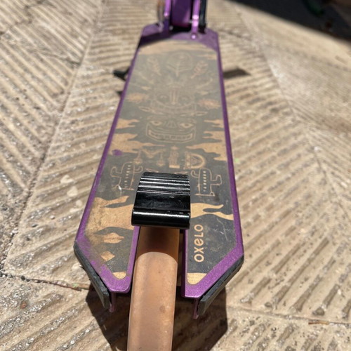 Children's folding aluminum scooter mid5 used with brake and suspension