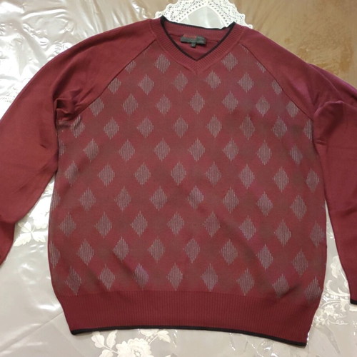 3Guys Checked Pullover Size L Like New