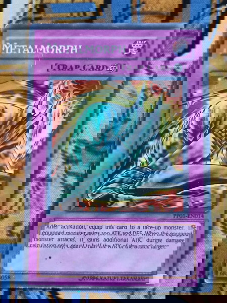 2) Metalmorph (Super Rare, Yugioh)